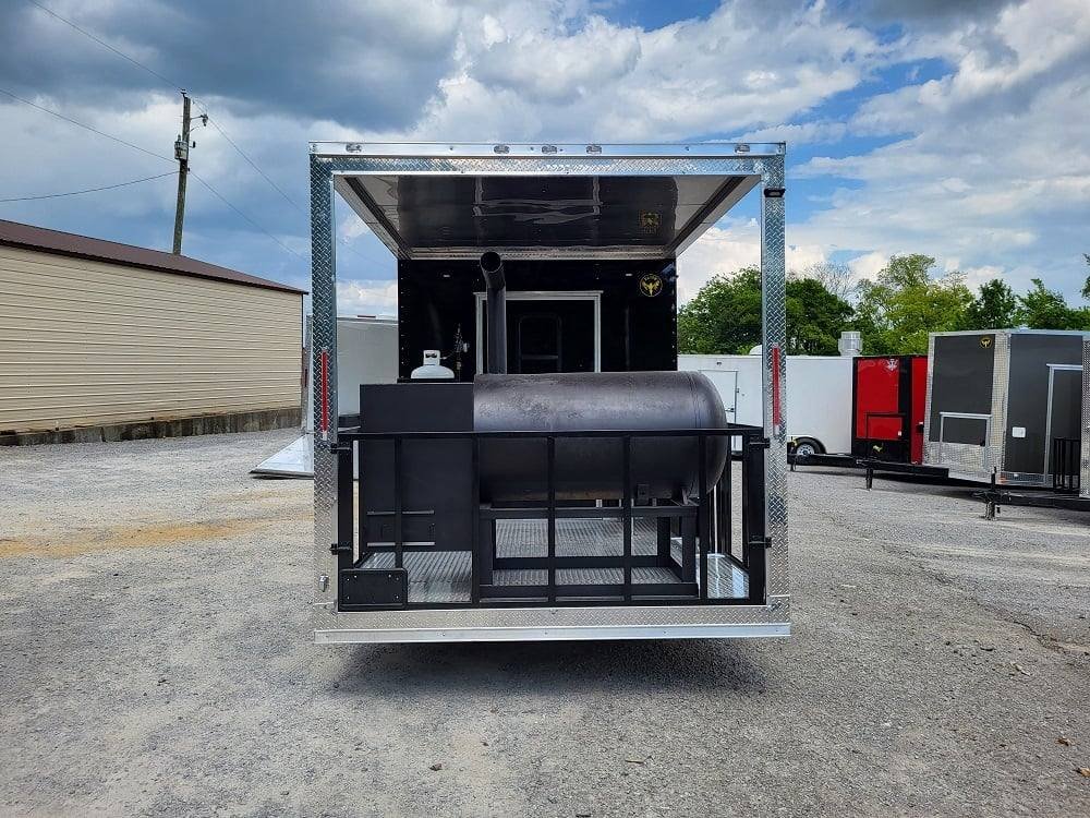 Concession Trailer 8.5′ X 24′ Black Food BBQ Event Catering — photo 12
