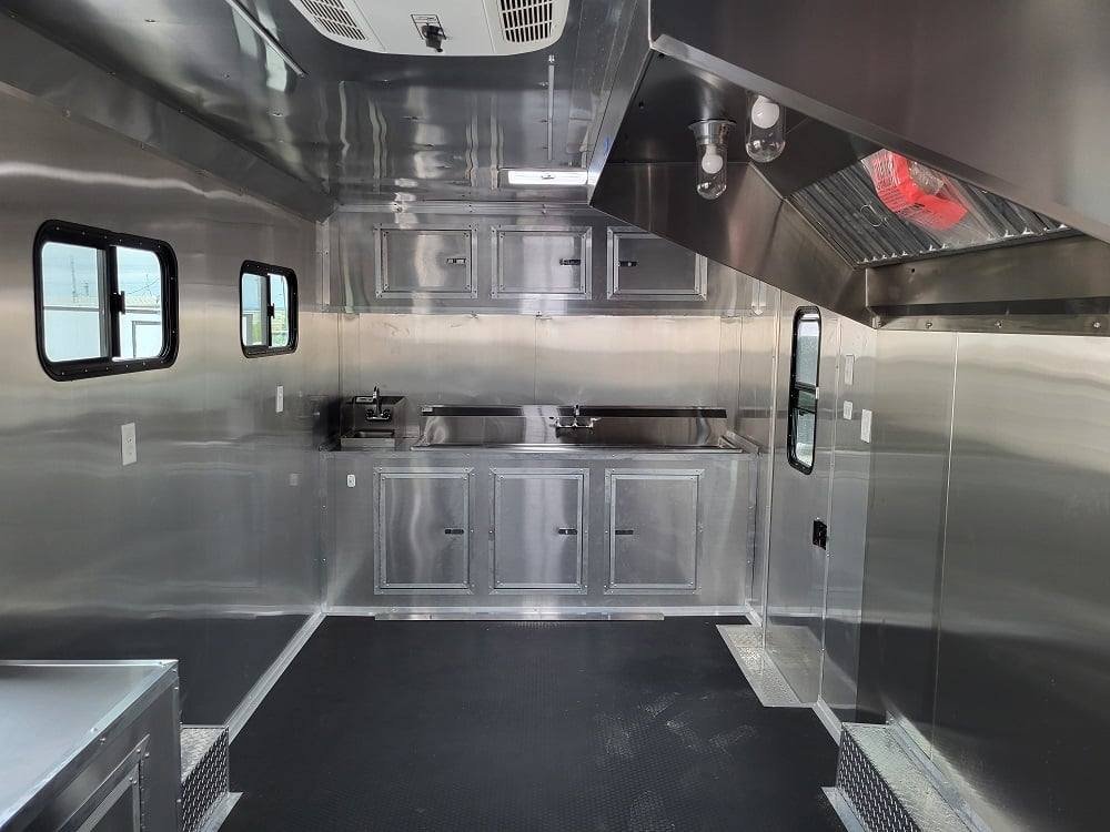 Concession Trailer 8.5′ X 20′ Red Food Catering Event — photo 15