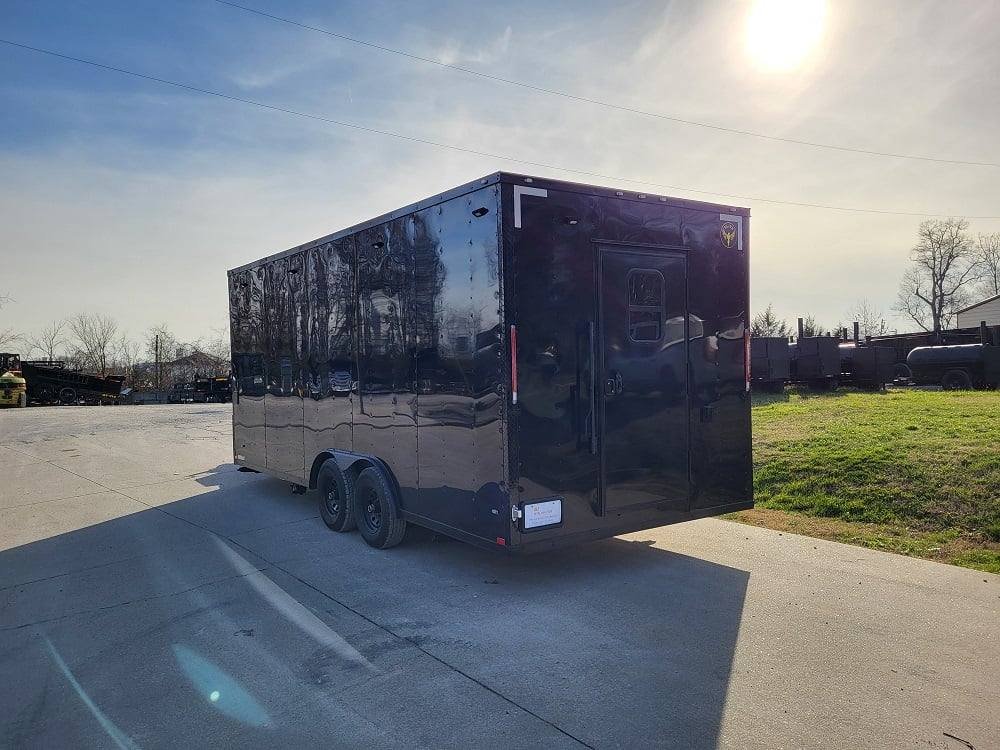 Concession Trailer 8.5′ X 20′ Black Food Event Catering Vending — photo 9