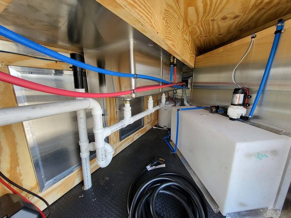 Concession Trailer 8.5′ X 12′ Black Food Event Catering — photo 10
