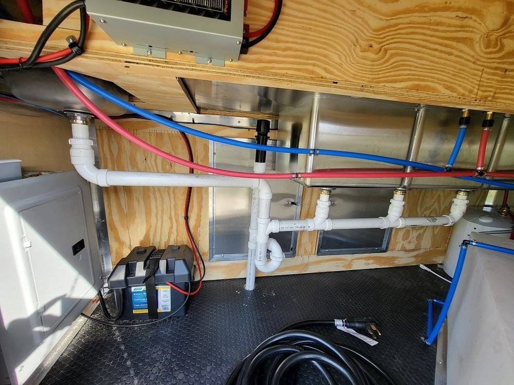 Concession Trailer 8.5′ X 12′ Black Food Event Catering — photo 11