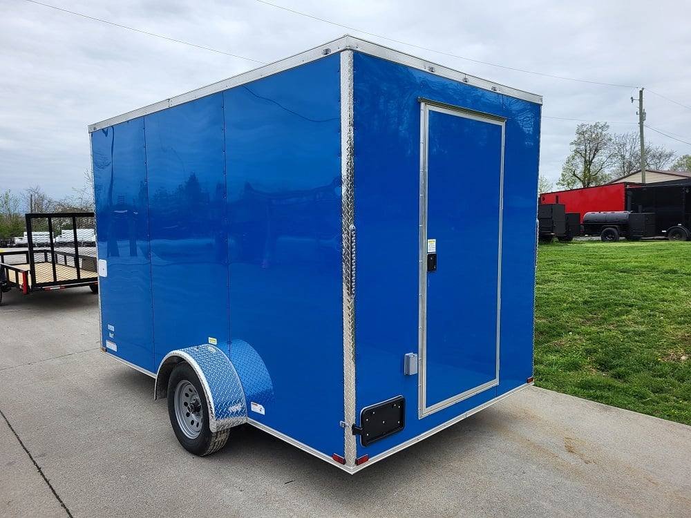 Concession Trailer 7′ X 12′ Blue Food Event Catering — photo 7