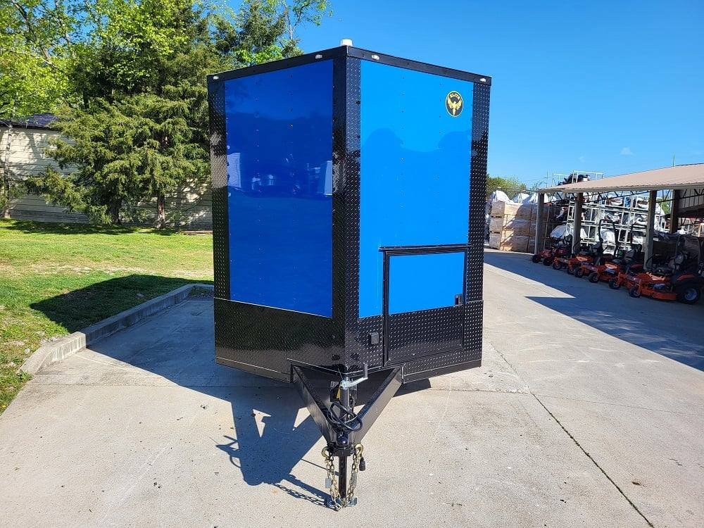 Concession Trailer 8.5′ X 12′ Blue Food Event Catering — photo 5