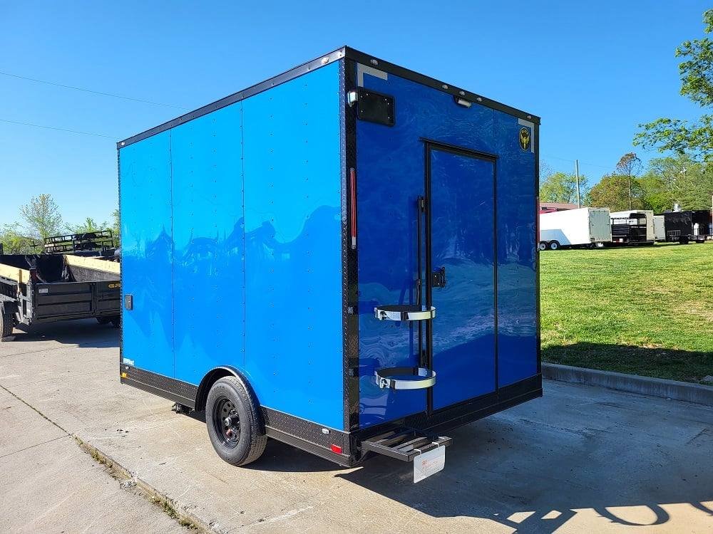 Concession Trailer 8.5′ X 12′ Blue Food Event Catering — photo 9