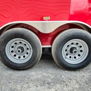 7 x 16 flat front concession trailer with full sink package - view 7
