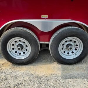 7 x 16 flat front concession trailer with full sink package - view 15