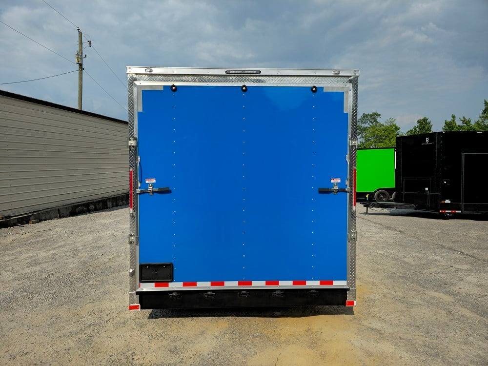 8.5′ X 32′ Blue Video Game Arcade Concession Trailer — photo 8