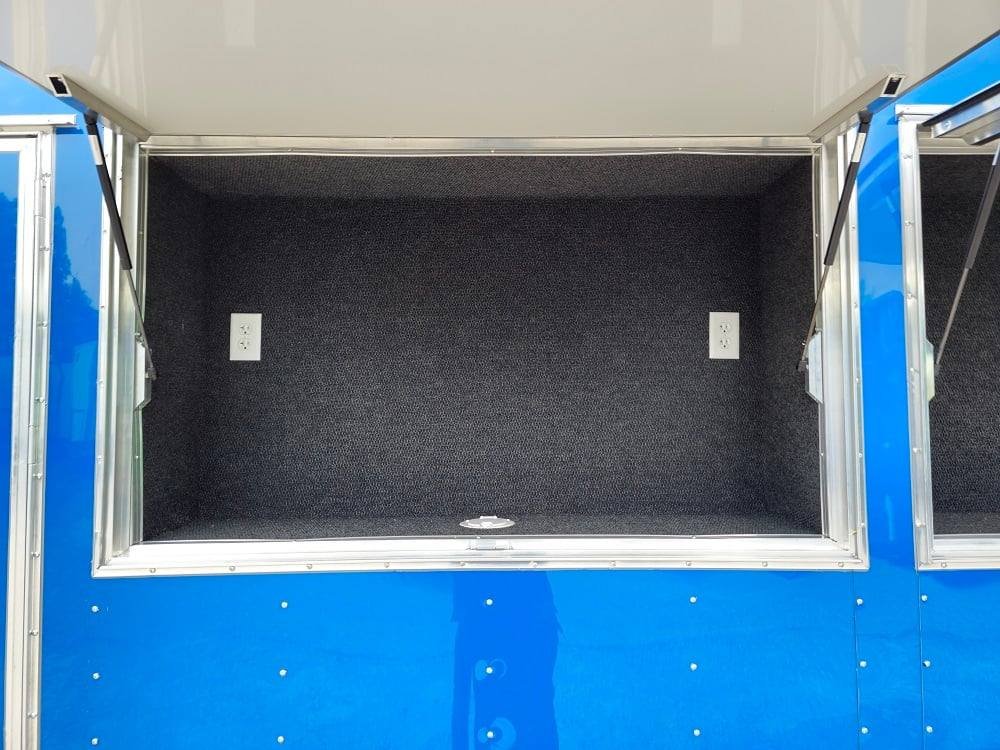 8.5′ X 32′ Blue Video Game Arcade Concession Trailer — photo 14