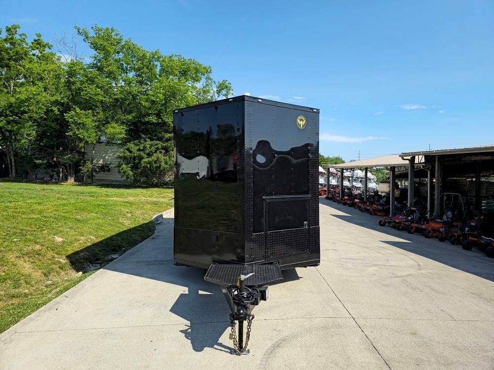 8.5′ X 22′ Black Concession Trailer Food Event Catering — photo 2