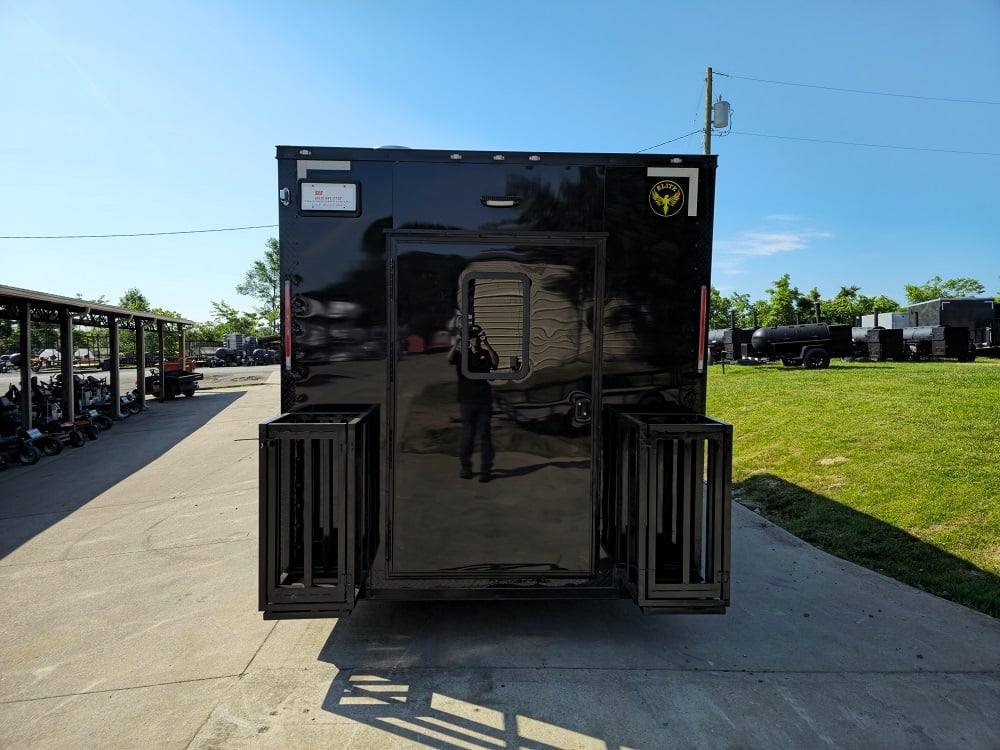 8.5′ X 22′ Black Concession Trailer Food Event Catering — photo 7