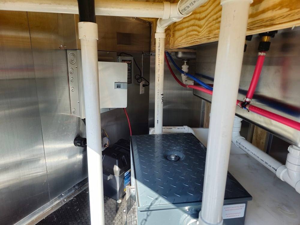 8.5′ X 22′ Black Concession Trailer Food Event Catering — photo 15