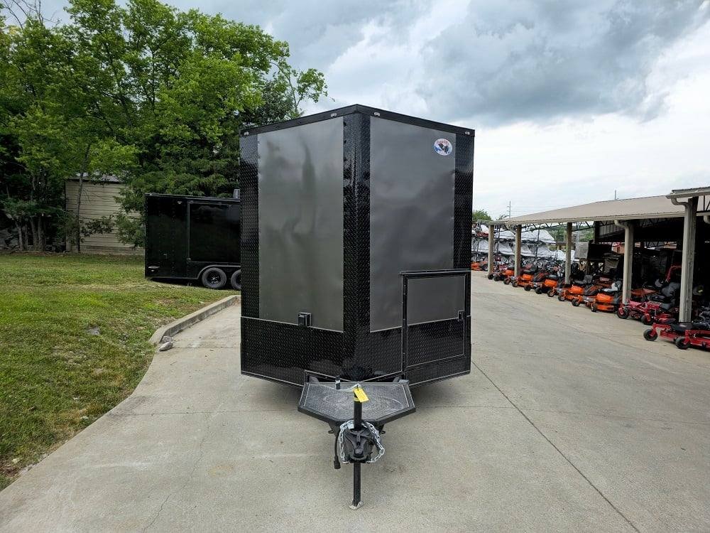 8.5′ X 16′ Charcoal Food Event Catering Concession Food Trailer — photo 3