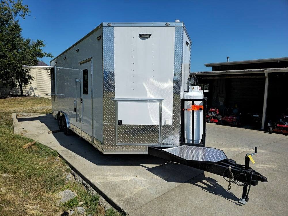 8.5′ X 22′ White Concession Trailer Food Event Catering — photo 13