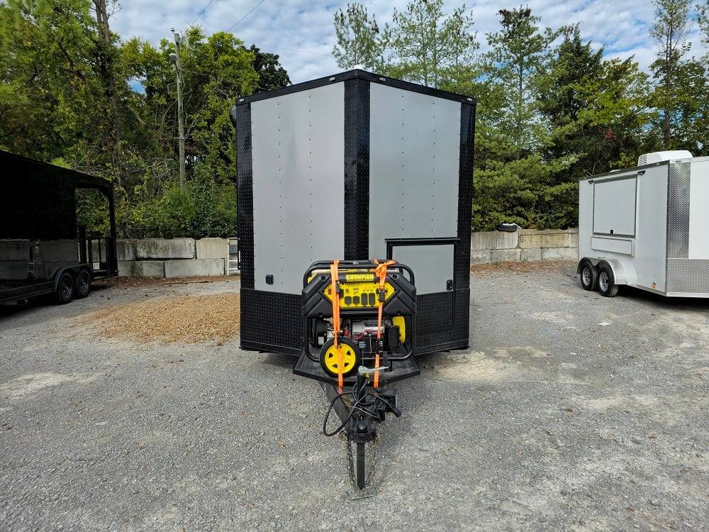 8.5′ X 24′ Silver Concession Trailer Food Event Catering — photo 2