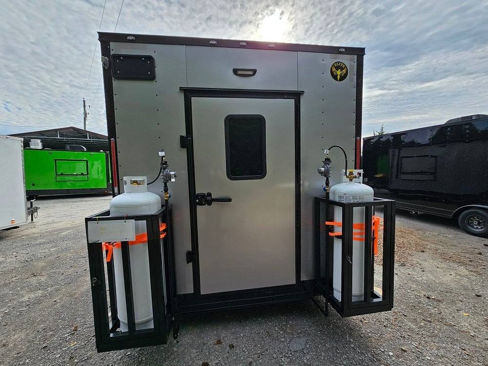 8.5′ X 24′ Silver Concession Trailer Food Event Catering — photo 8