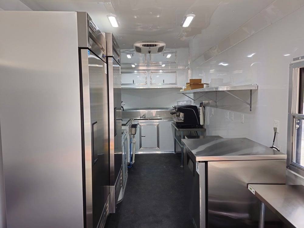 8.5′ X 20′ Black Concession Trailer Food Event Catering — photo 15
