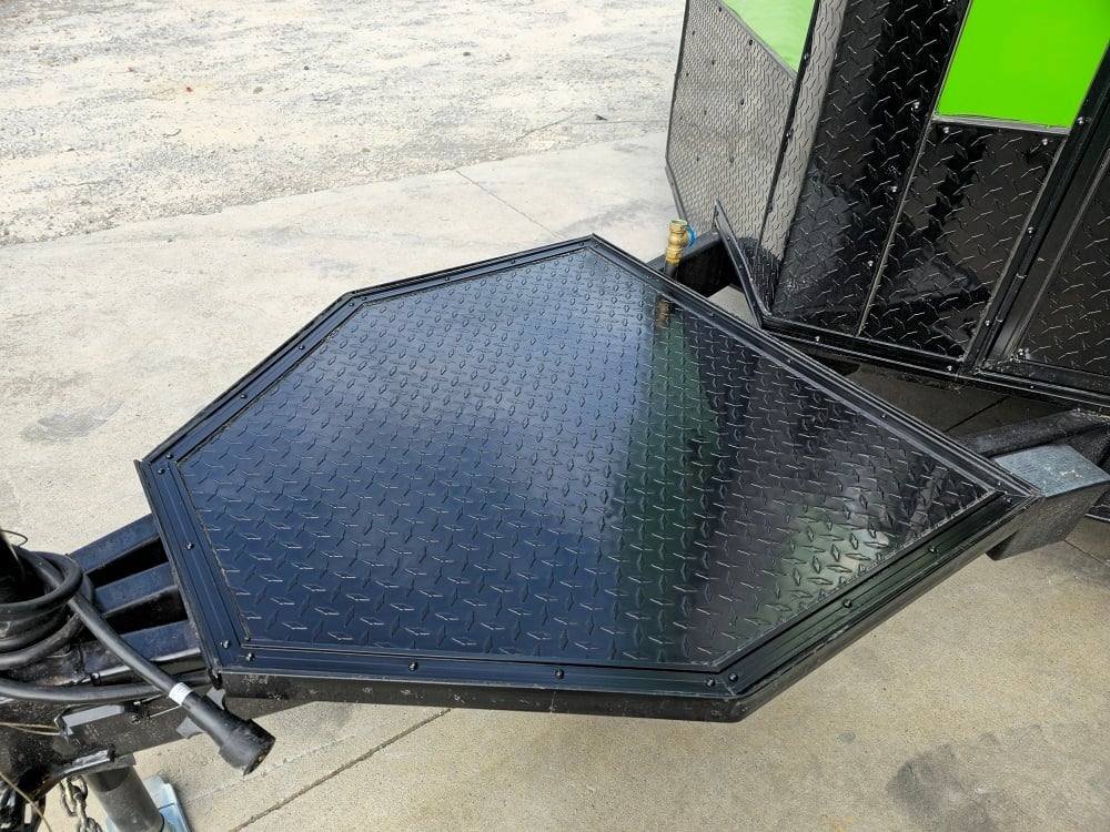 8.5′ X 26′ Lime Green Concession Trailer BBQ Food Event — photo 11