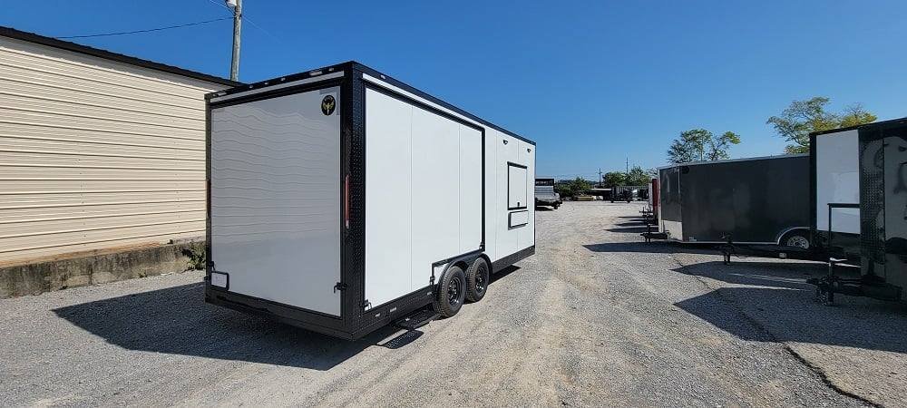 8.5′ X 20′ White Concession Trailer Food Event Catering — photo 6