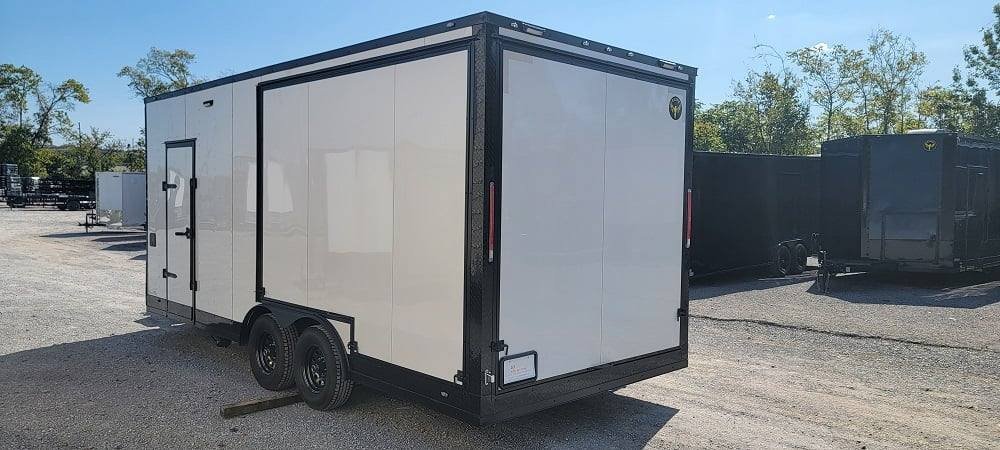 8.5′ X 20′ White Concession Trailer Food Event Catering — photo 8