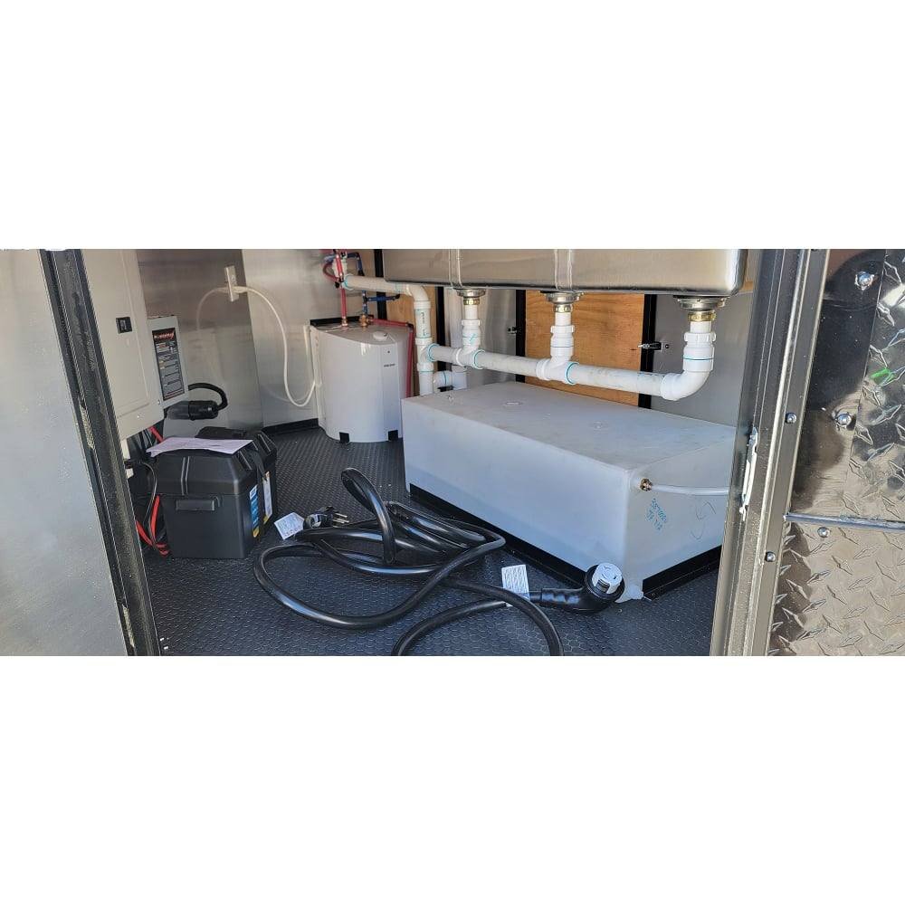 8.5′ X 22′ Black Concession Trailer Food Event Catering BBQ — photo 10