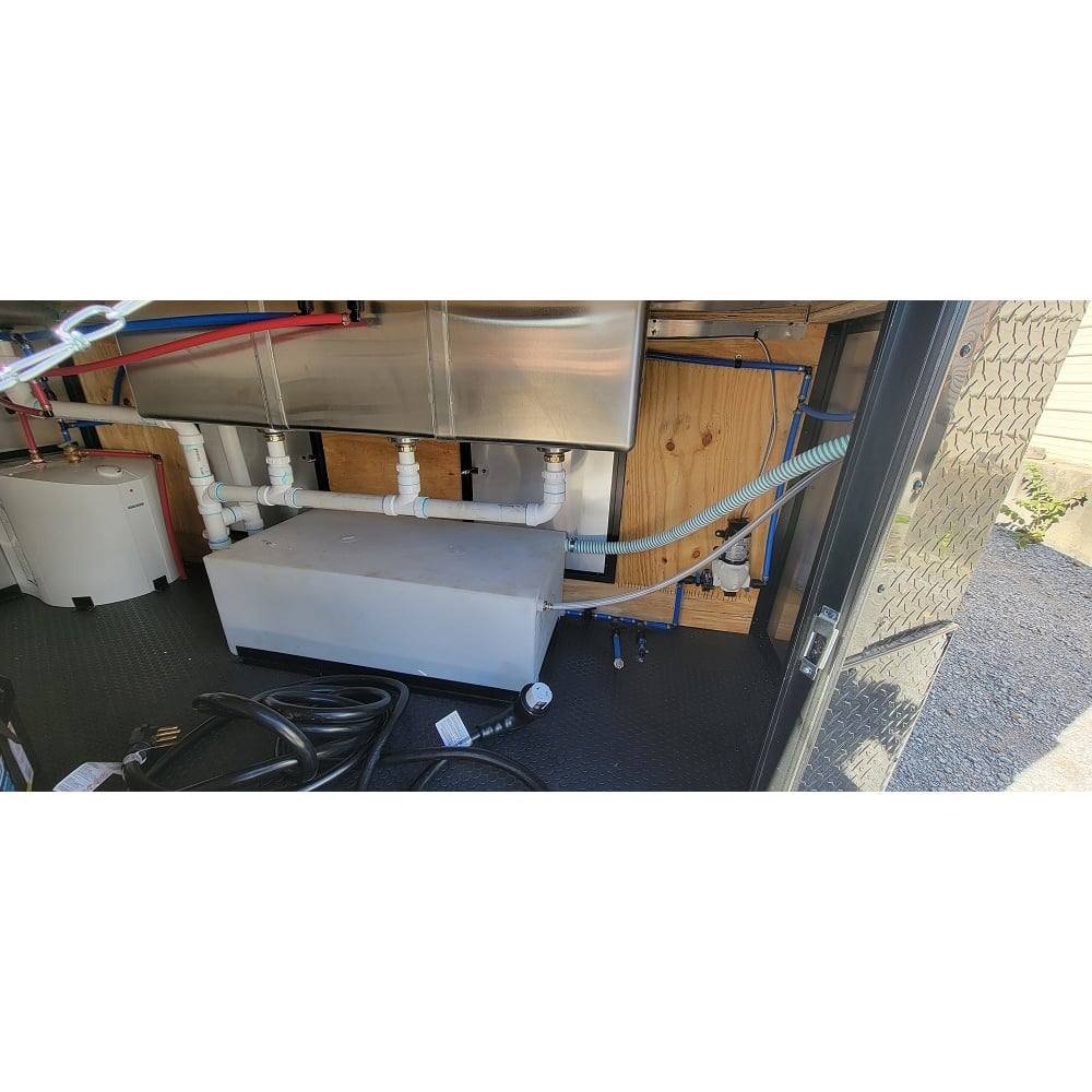 8.5′ X 22′ Black Concession Trailer Food Event Catering BBQ — photo 11