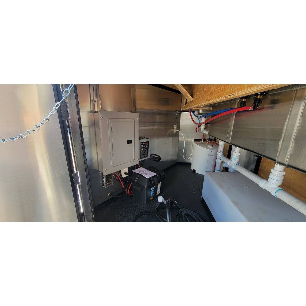 8.5′ X 22′ Black Concession Trailer Food Event Catering BBQ — photo 12