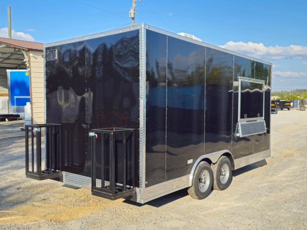 8.5′ x 18′ Concession Food Trailer Elite Event Catering — photo 8