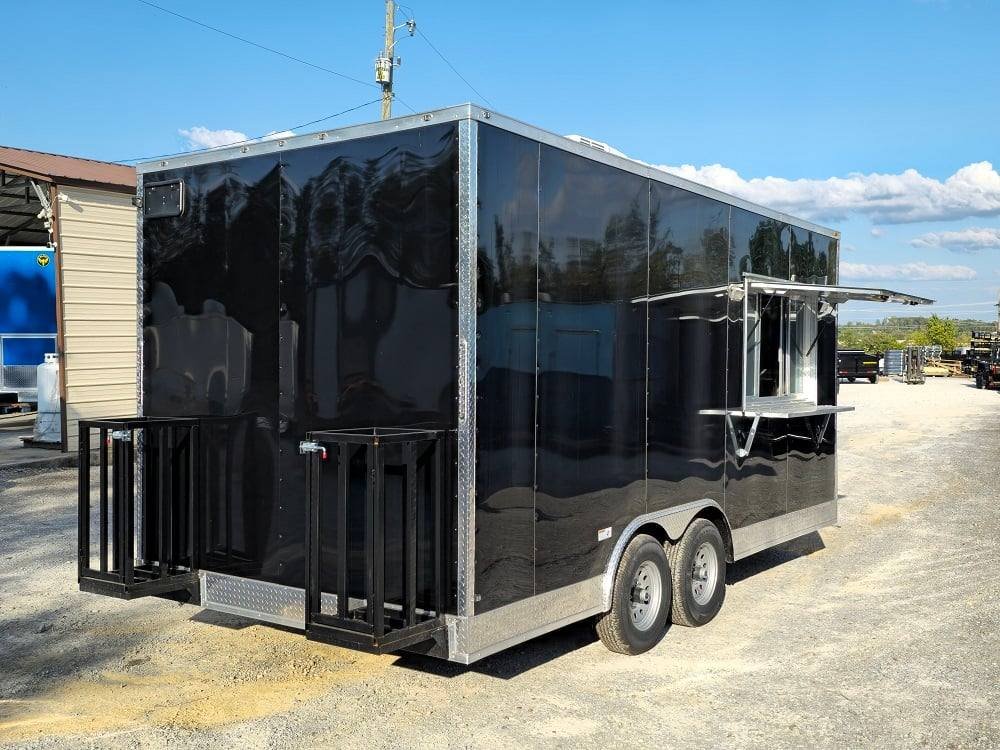 8.5′ x 18′ Concession Food Trailer Elite Event Catering — photo 11