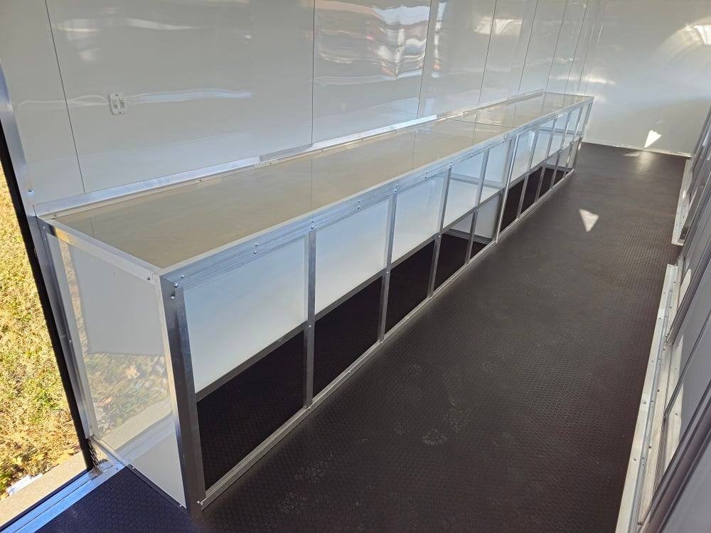 8.5′ X 32′ Merchandising Concession Event Trailer — photo 10