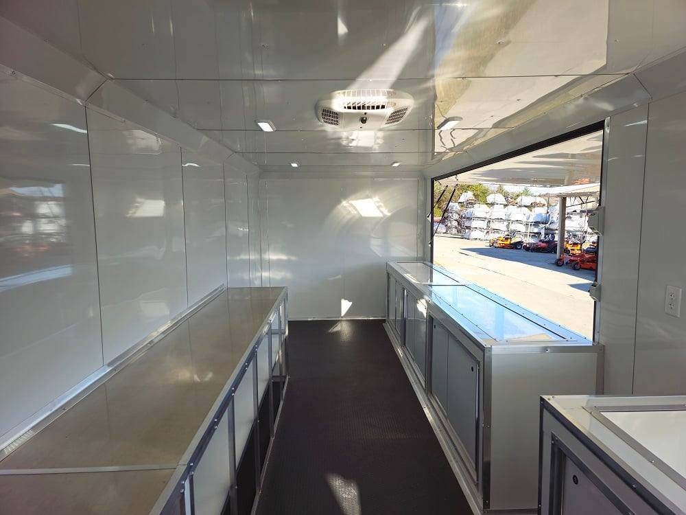 8.5′ X 32′ Merchandising Concession Event Trailer — photo 12