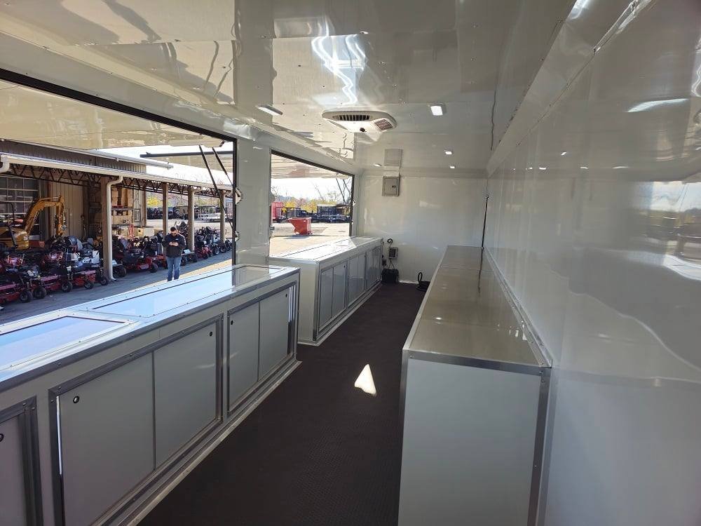 8.5′ X 32′ Merchandising Concession Event Trailer — photo 15