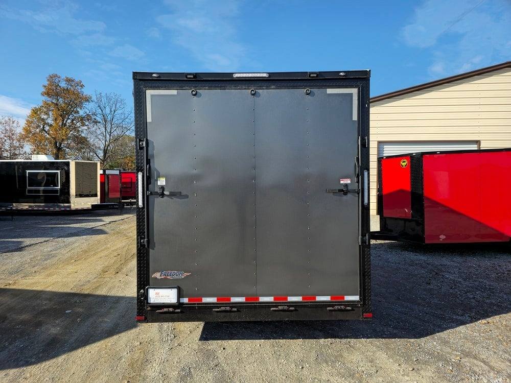 8.5′ X 12′ Charcoal Special Effects Enclosed Trailer — photo 10