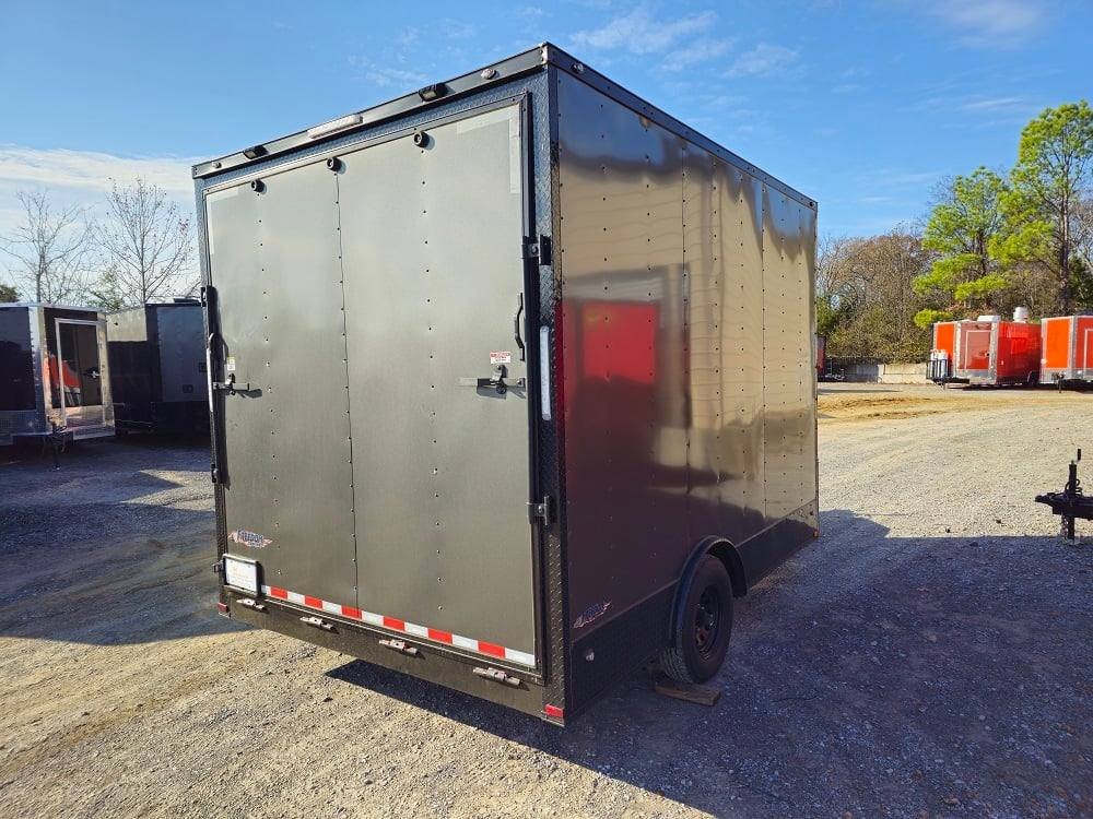 8.5′ X 12′ Charcoal Special Effects Enclosed Trailer — photo 12