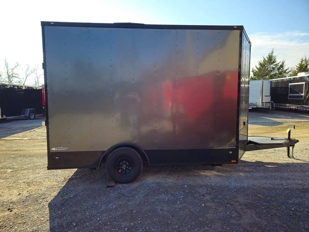 8.5′ X 12′ Charcoal Special Effects Enclosed Trailer — photo 13