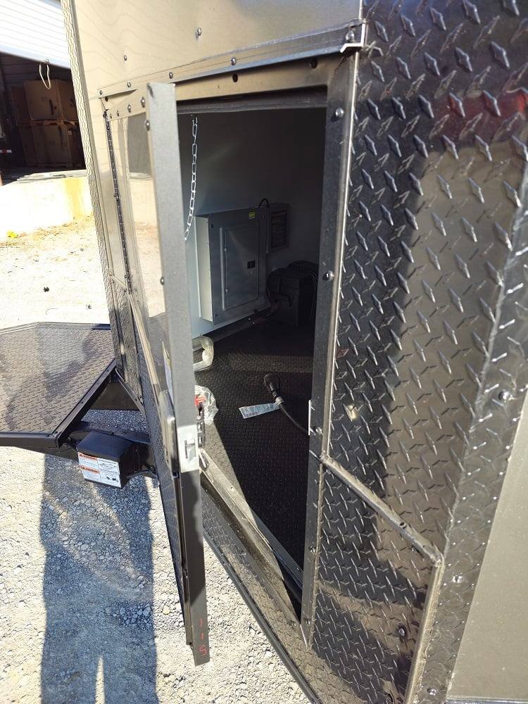 8.5′ X 12′ Charcoal Special Effects Enclosed Trailer — photo 15