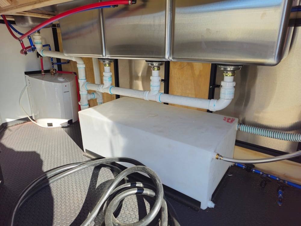 Concession Trailer 8.5′ X 26′ Black BBQ Food Event Catering — photo 13