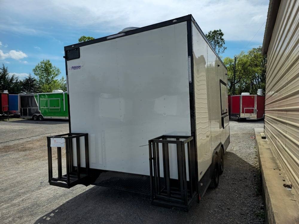 Concession 8.5′ X 16′ White Food Event Catering Trailer — photo 7