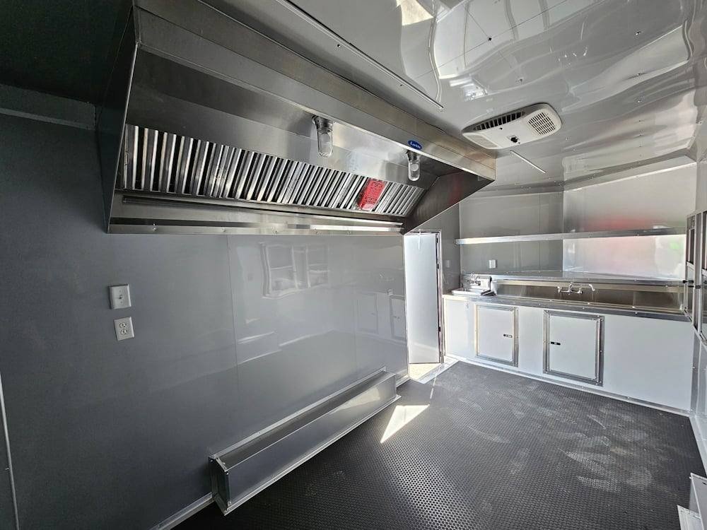 Concession 8.5′ X 16′ White Food Event Catering Trailer — photo 15