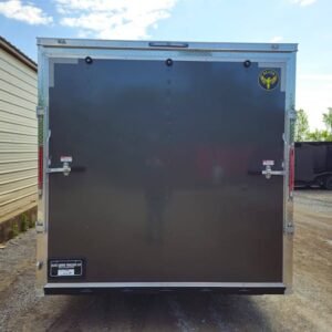 8.5 x 32 Office Trailer charcoal mobile office and cargo unit - view 5