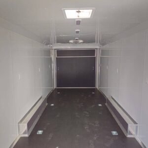 8.5 x 32 Office Trailer charcoal mobile office and cargo unit - view 12