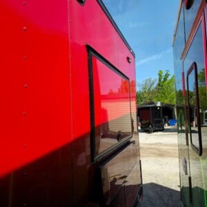 8.5 x 22 Red Smoker Trailer with included 250-gallon patio smoker - view 11