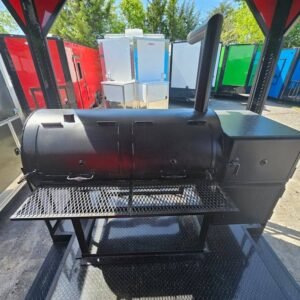 8.5 x 22 Red Smoker Trailer with included 250-gallon patio smoker - view 13