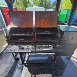 8.5 x 22 Red Smoker Trailer with included 250-gallon patio smoker - view 14
