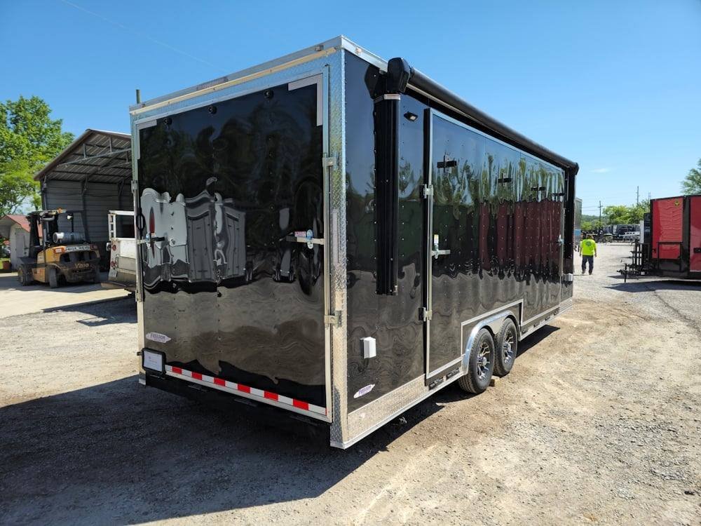 8.5′ X 24′ Black Stage and Marketing Show Trailer — photo 8