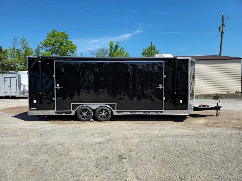 8.5′ X 24′ Black Stage and Marketing Show Trailer — photo 9