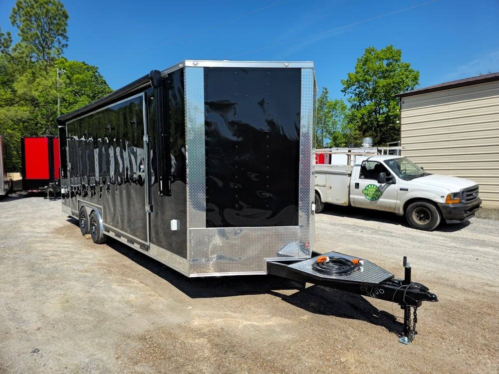 8.5′ X 24′ Black Stage and Marketing Show Trailer — photo 10