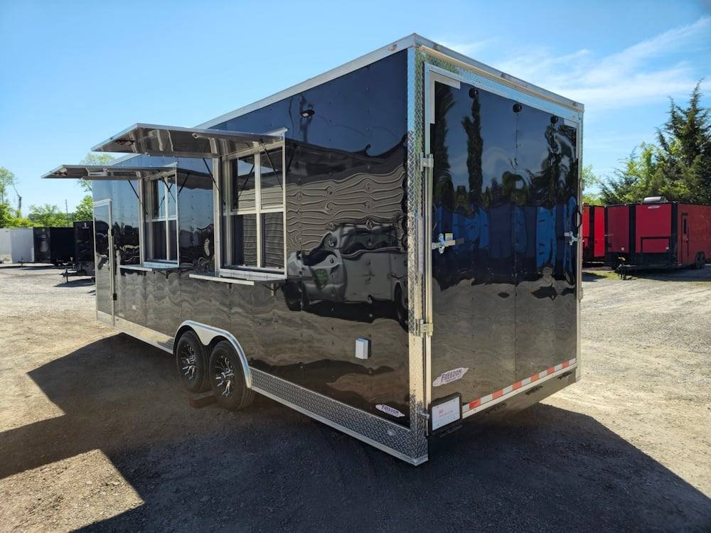 8.5′ X 24′ Black Stage and Marketing Show Trailer — photo 13