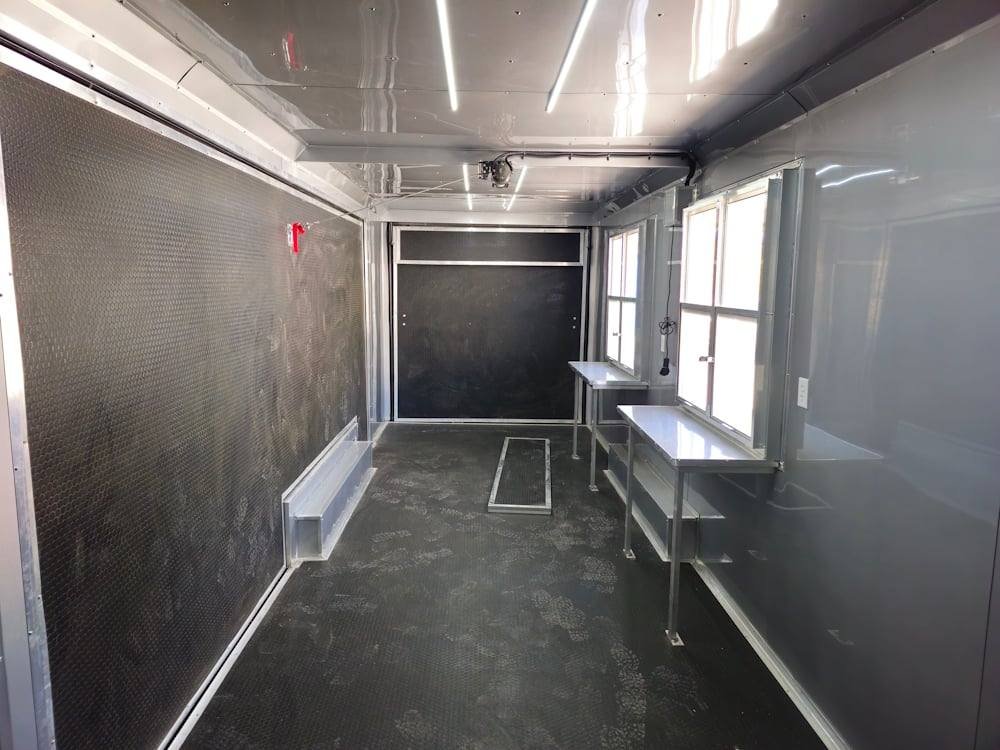 8.5′ X 24′ Black Stage and Marketing Show Trailer — photo 14