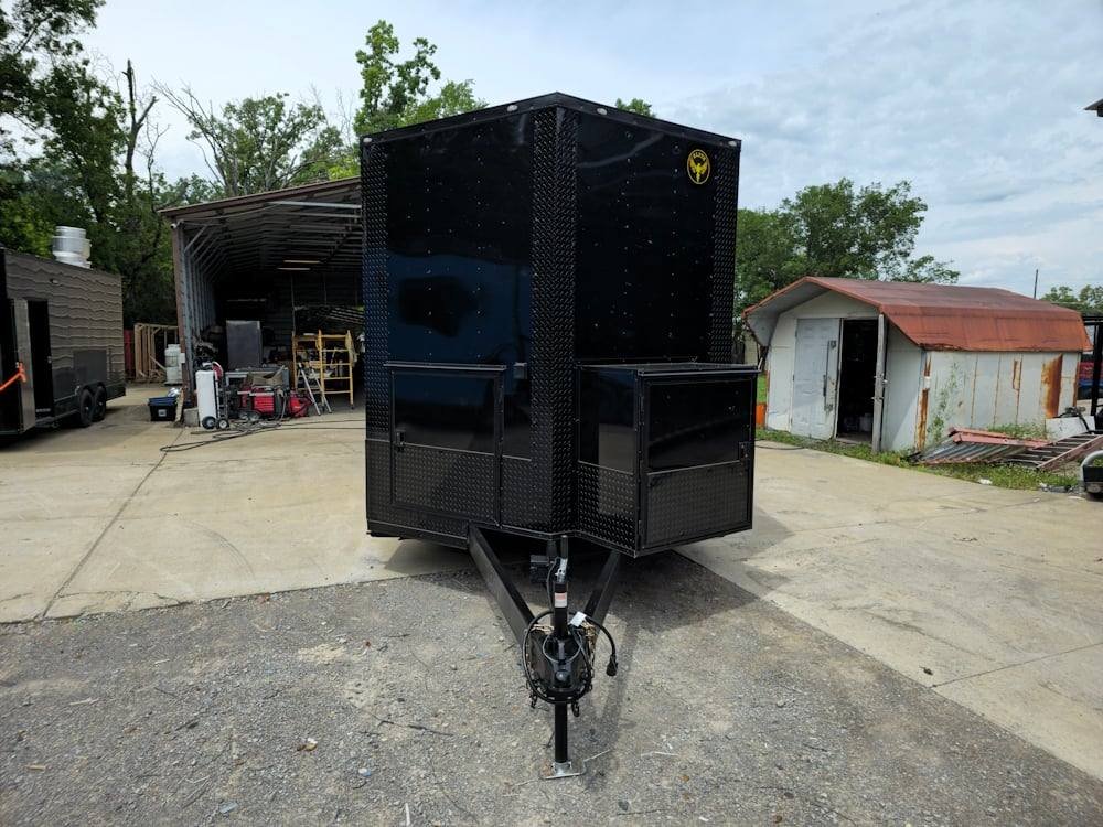 Concession Trailer 8.5′ X 24′ Black Donut Event — photo 2