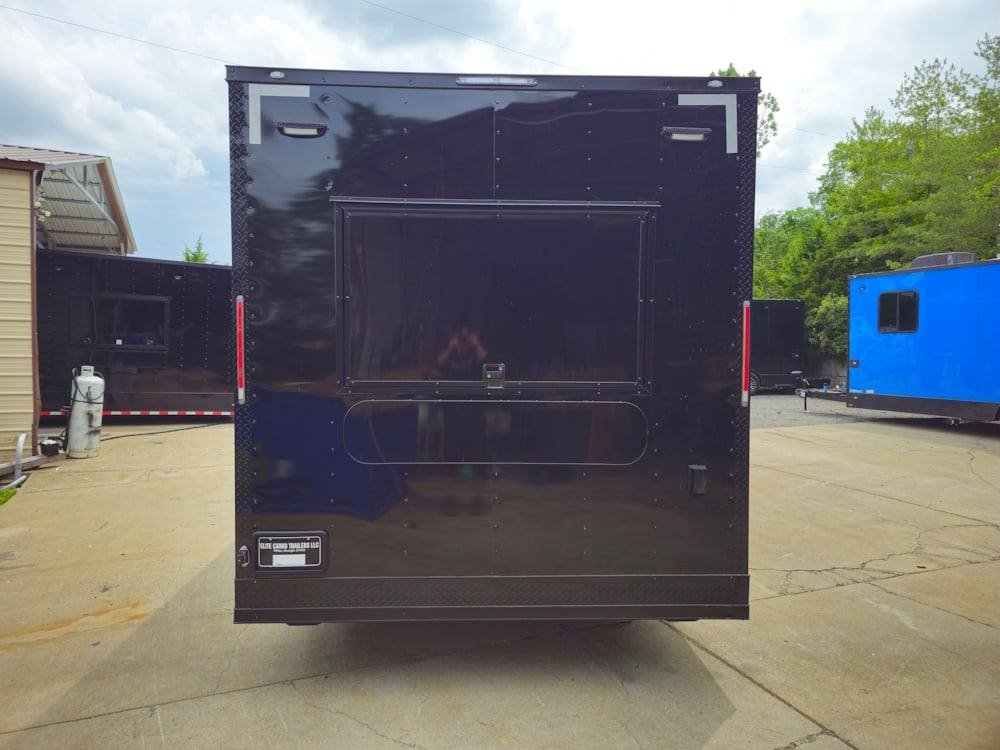 Concession Trailer 8.5′ X 24′ Black Donut Event — photo 6